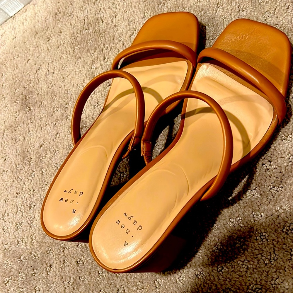 Brown heels
